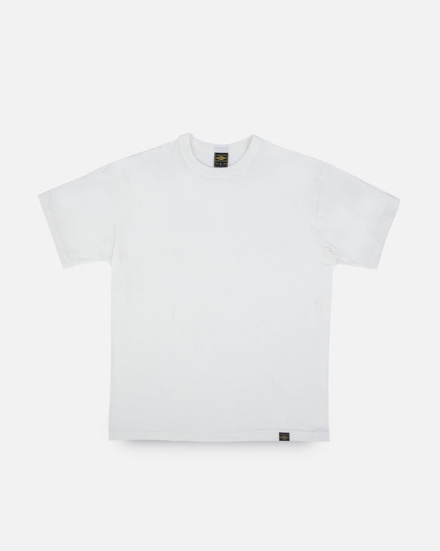 6.5oz Loopwheel Crew Neck T-Shirt - White