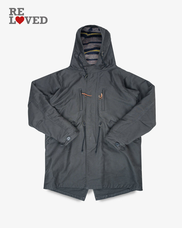 Whipcord M-51 Type Field Coat - Black (IHM-34-BLK) Size XS