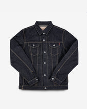 19oz Left-Hand Twill Selvedge Denim Type III Jacket - Indigo