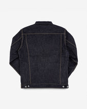 19oz Left-Hand Twill Selvedge Denim Type III Jacket - Indigo
