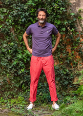 Red Popelin Tomi Trousers