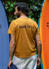 Mustard Back Logo MAN T-Shirt SS26
