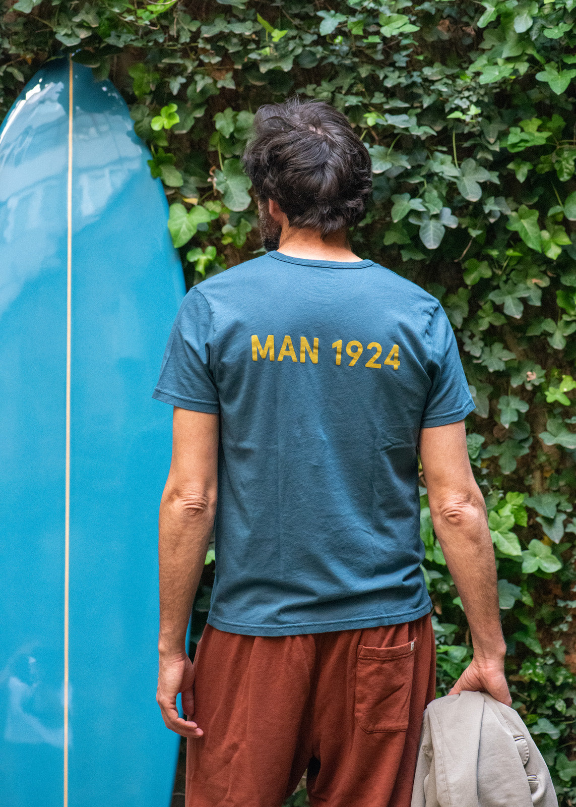 Stewardess Back Logo Man T Shirt Ss26