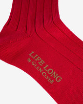 Chup Socks - TS1 "Life Long" Socks with Cordura® - Red