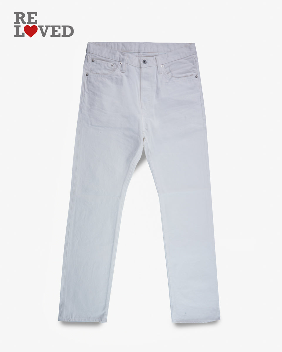 13 5oz Denim Slim Straight Cut Jeans Tag 33 Hemmed To 31 0