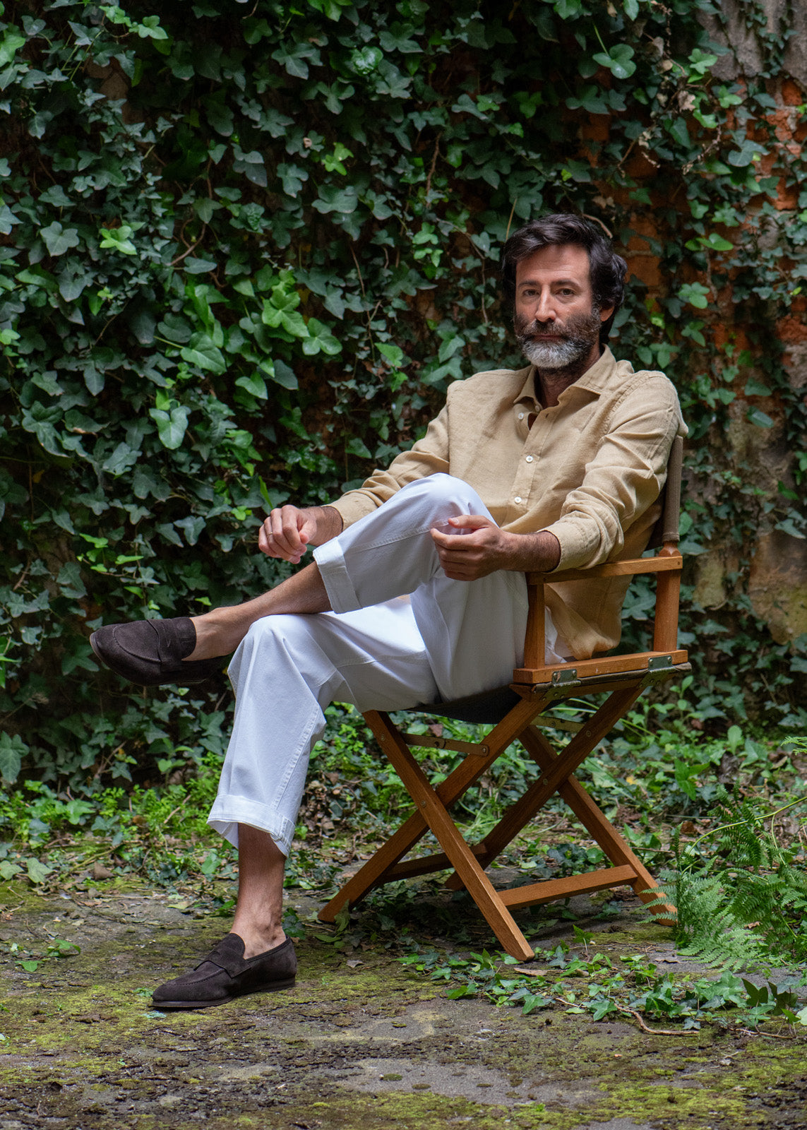 Linen Cutaway Shirt