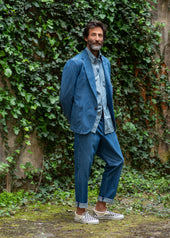 Denim Kennedy-Patch Jacket