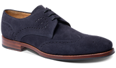 George - Dark Blue Suede