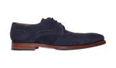 George Dark Blue Suede