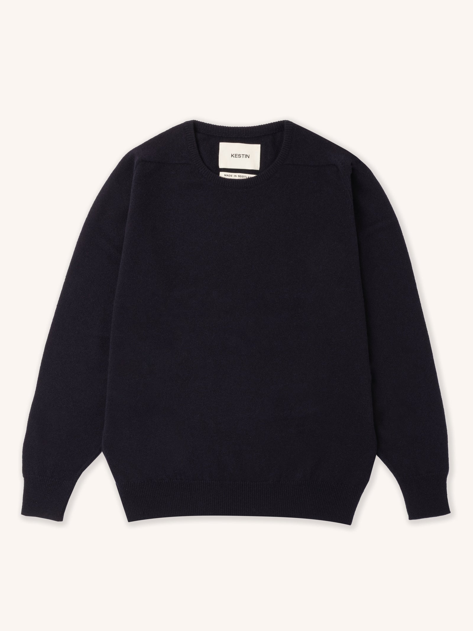 Fine Gauge Crew Neck In Lambswool