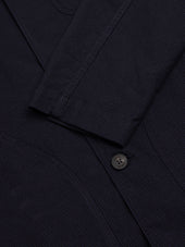 Stac Blazer in Navy Check Organic Cotton