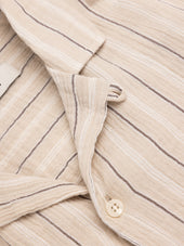 Tain Shirt In Double Weave Seersucker