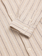 Tain Shirt In Double Weave Seersucker