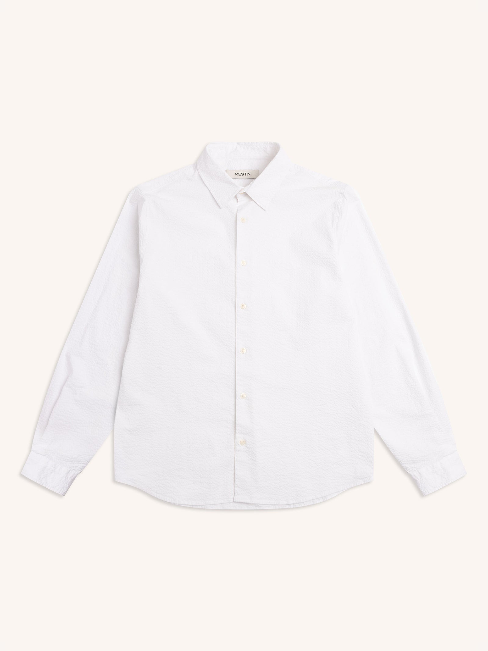 Dirleton Shirt In Stretch Seersucker
