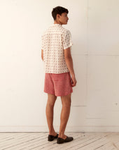 Duo Waffle Shorts Red