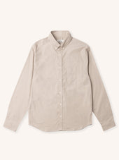 Raeburn Button Down Shirt in Putty Stripe