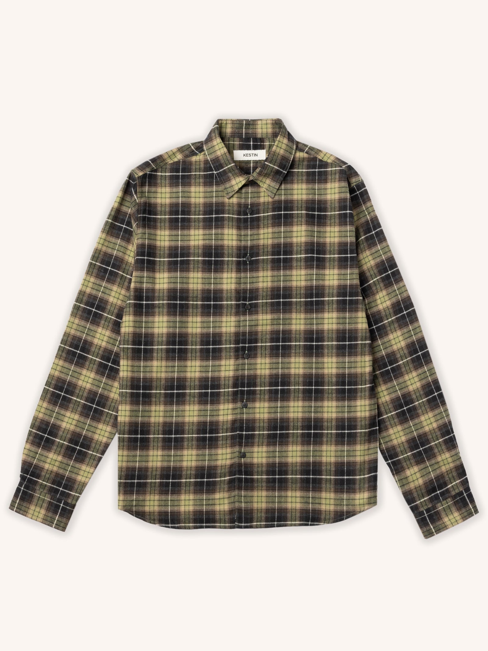 Dirleton Shirt In Green Check Flannel