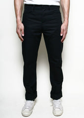 Double Knee Strider // Black Canvas