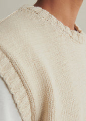 Round Collar Vest
