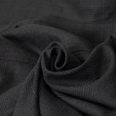 Student Jacket In Anthracite Prince Of Wales Tropical Wool