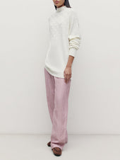 Pink Joes Linen Trousers
