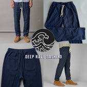 Laidback Pant Deep Sashiko Project May Shipment