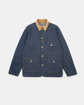 Chore Coat 2 0 Indigo Denim Corduroy