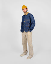 Chore Coat 2 0 Indigo Denim Corduroy