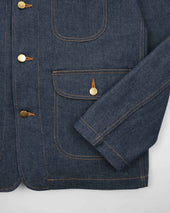 Chore Coat 2 0 Indigo Denim Corduroy