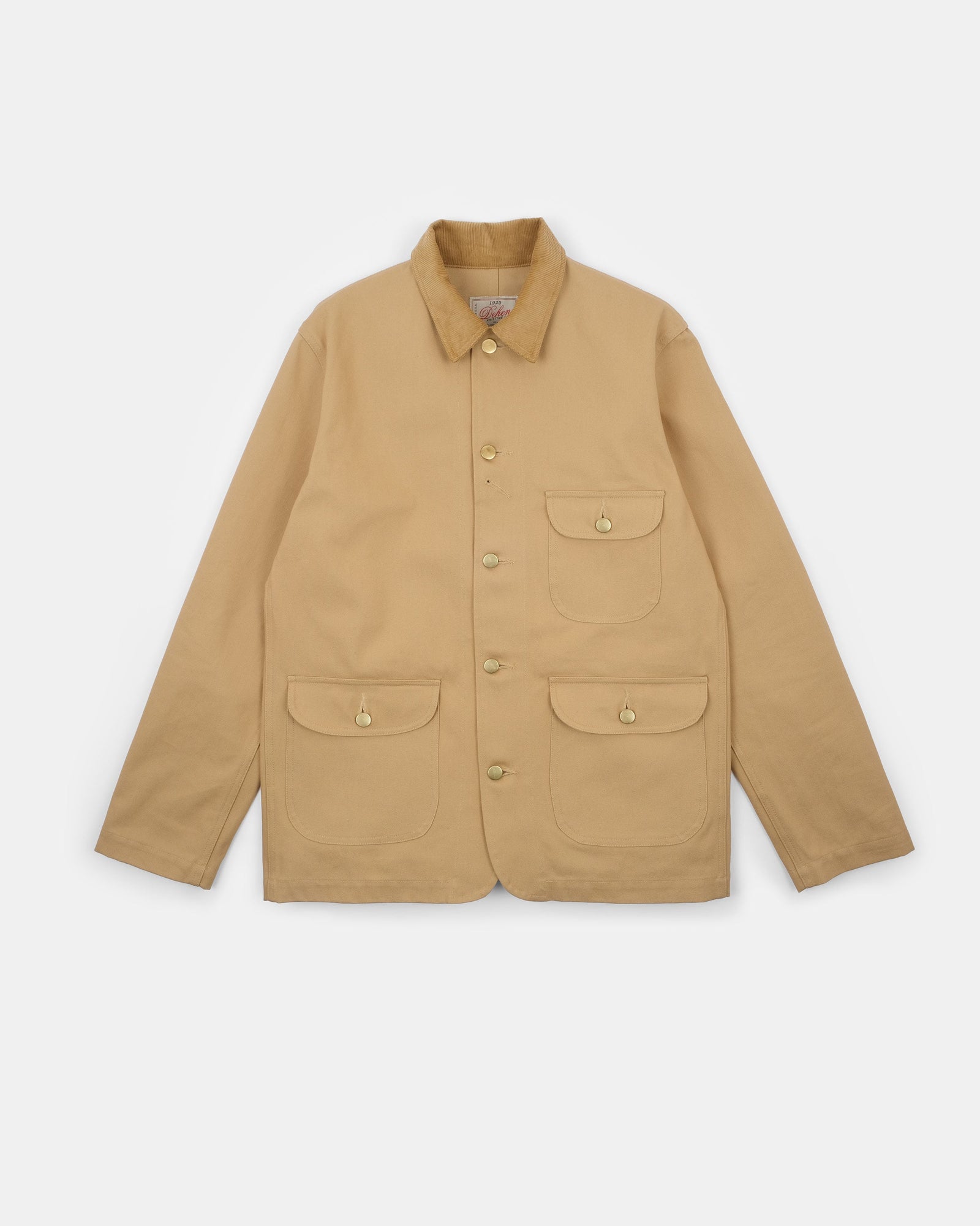 Chore Coat 2 0 Faded Canvas Corduroy