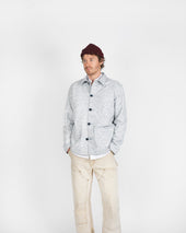 Woven Chore Coat Natural Heather