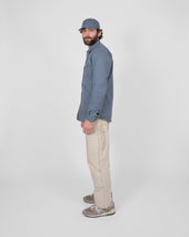 Crissman Overshirt Faded Dry Waxed Rip Stop
