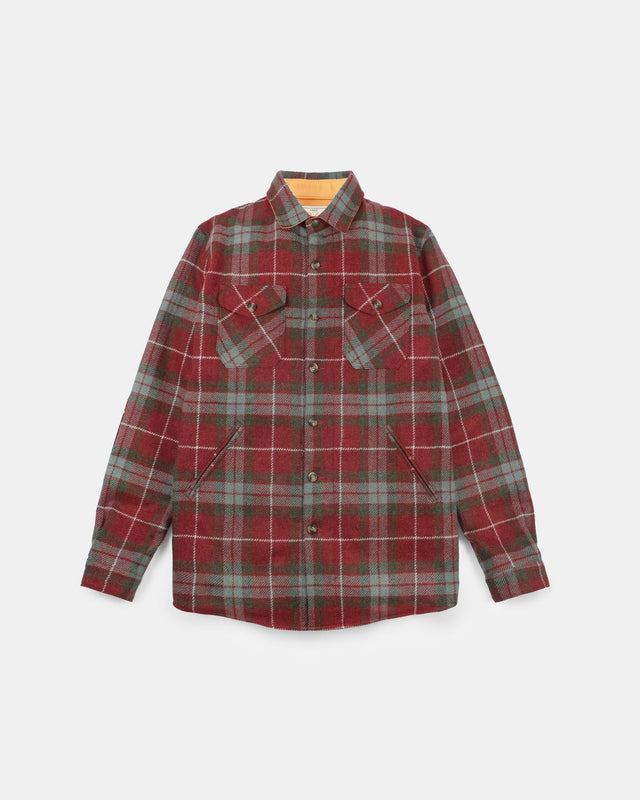 Crissman Overshirt Red Fraser Plaid