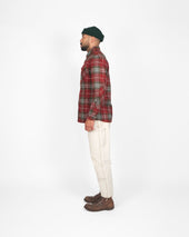 Crissman Overshirt Red Fraser Plaid