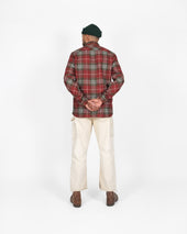 Crissman Overshirt Red Fraser Plaid