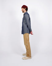 Crissman Overshirt Herringbone Bull Denim