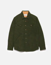 Crissman Overshirt Loden Moleskin