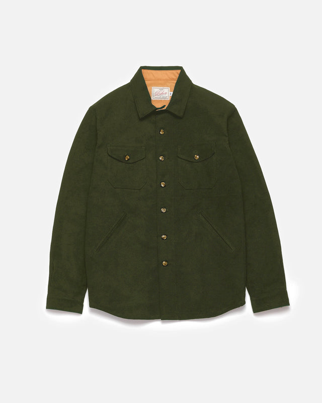 Crissman Overshirt Loden Moleskin