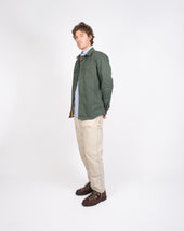 Crissman Overshirt Waxed Cotton Spruce