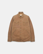 Crissman Overshirt Waxed Canvas Hardtack