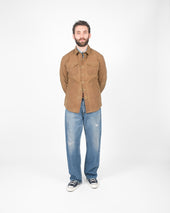 Crissman Overshirt Waxed Canvas Hardtack
