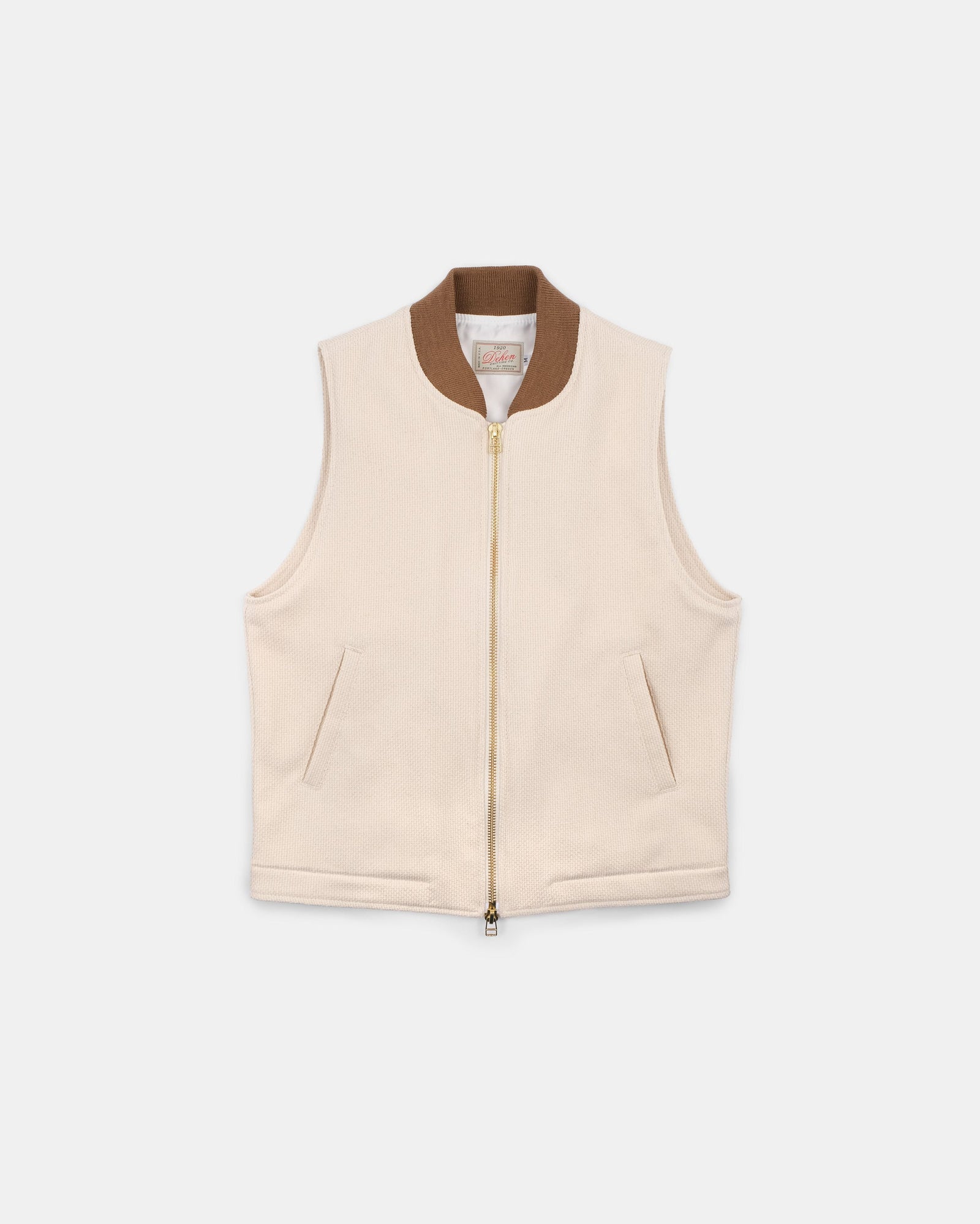 Flight Vest Natural Sashi Ori