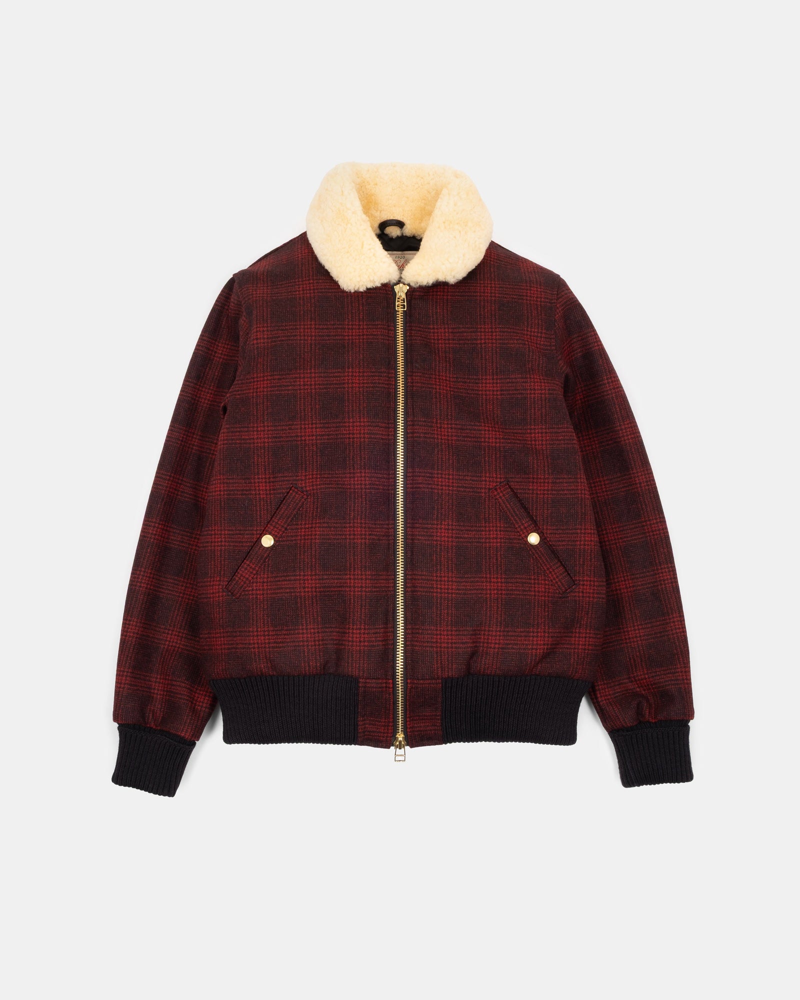 Heavy Duty Flyer S Club Jacket Canyon Plaid Gold