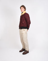 Heavy Duty Flyer S Club Jacket Canyon Plaid Gold