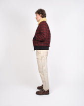 Heavy Duty Flyer S Club Jacket Canyon Plaid Gold