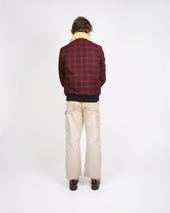 Heavy Duty Flyer S Club Jacket Canyon Plaid Gold