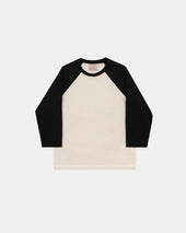Heavy Duty Baseball Tee 2 Tone Natural