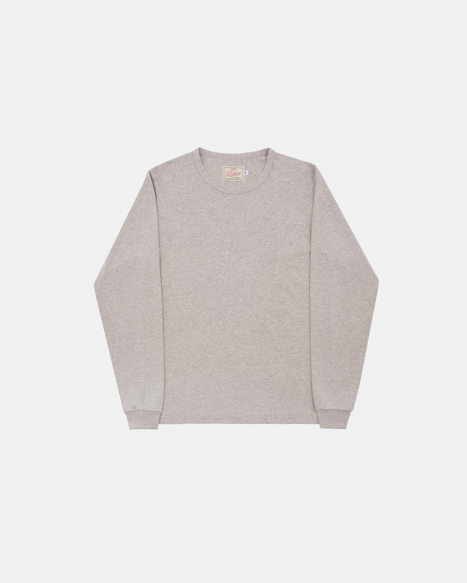 Heavy Duty Long Sleeve Tee Non Pocket W Cuff Heather