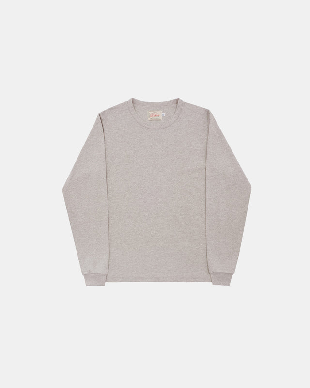Heavy Duty Long Sleeve Tee Non Pocket W Cuff Heather