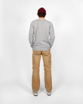 Heavy Duty Long Sleeve Tee Non Pocket W Cuff Heather